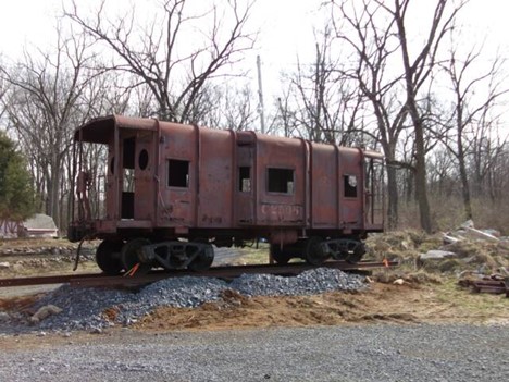 B&O Railroad Class I-5BA Caboose